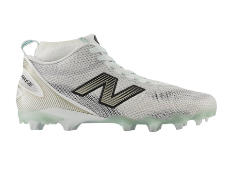 New Balance FreezeLX v5 MID Field Lacrosse Cleat White