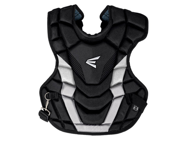 Easton Gametime 8064978 Protège-jambes pour attrapeur Intermédiaire Noir/argenté