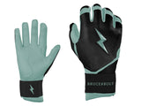 Bruce Bolt Long Cuff Batting Gloves Youth