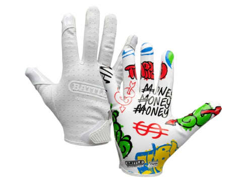 Battle Sports Doom Speed Monopoly Street Youth Football Gloves