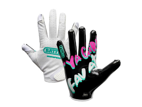 Battle Sports Doom Speed Ya Girl's Fav Athlete Football Gloves