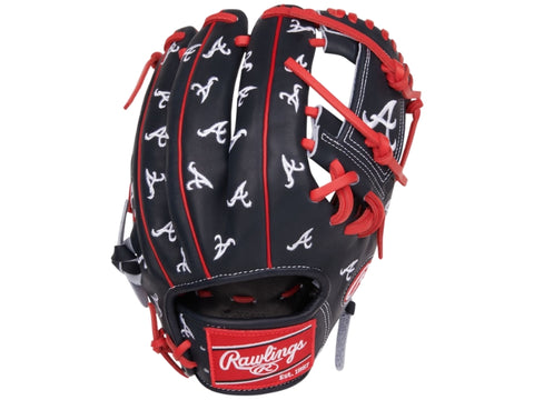 Rawlings Micro Logo HOH 11.75" Baseball Glove - Braves