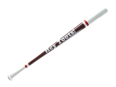 Bush League Wood Wiffle Bat - Hey Toots!