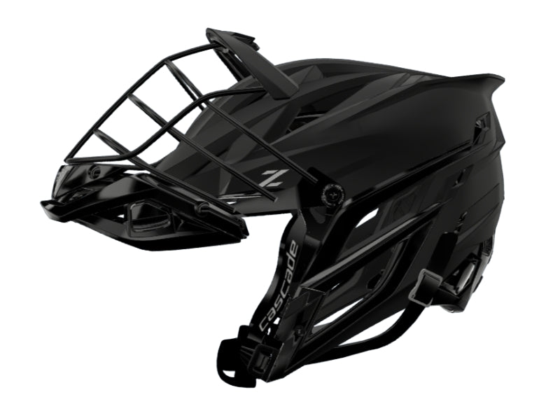Cascade Z Field Lacrosse Helmet Black