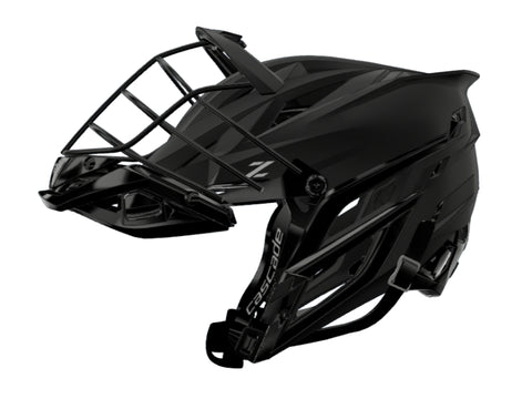 Cascade Z Field Lacrosse Helmet Black
