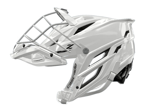 Cascade Z Field Lacrosse Helmet White