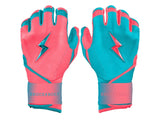 Bruce Bolt Long Cuff Batting Gloves Youth