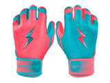 Bruce Bolt Short Cuff Batting Gloves Youth