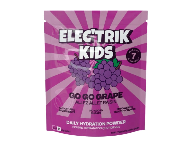 Elec'Trik Kids Daily Hydration Powder - Go Go Grape