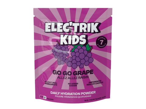 Elec'Trik Kids Daily Hydration Powder - Go Go Grape