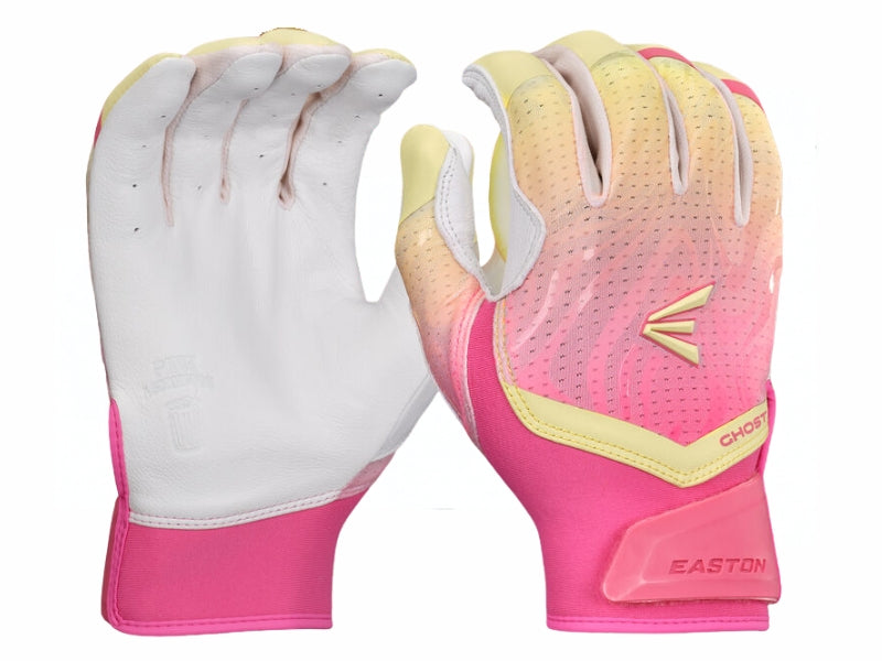 Easton Ghost Ethos Women's Batting Gloves Pink Lemonade