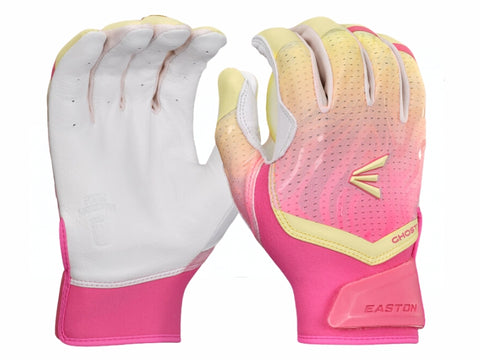 Easton Ghost Ethos Women's Batting Gloves Pink Lemonade