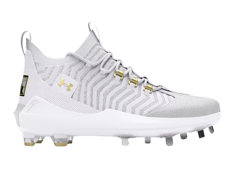 Under Armour Harper Men's Metal Cleat White - Main Image