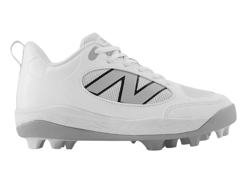 New Balance 3000v7 Youth Molded Cleat White
