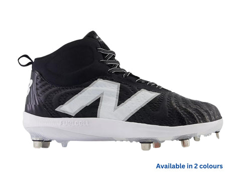 New Balance 4040 v7 MID Metal Cleat White