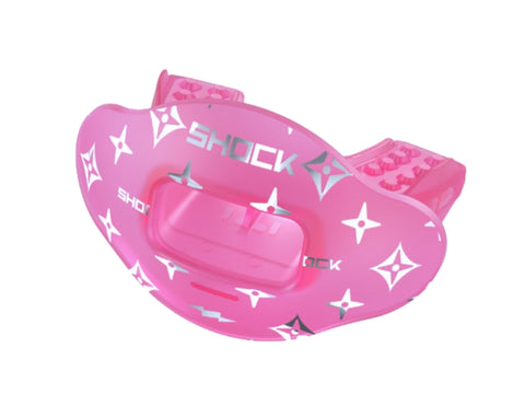 Shock Doctor Max Airflow Mouthguard Translucent Pink