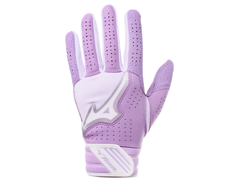 Mizuno Pro Select Women's Batting Gloves White