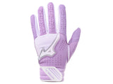 Mizuno Pro Select Women's Batting Gloves White