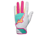 Mizuno Pro Select Women's Batting Gloves White