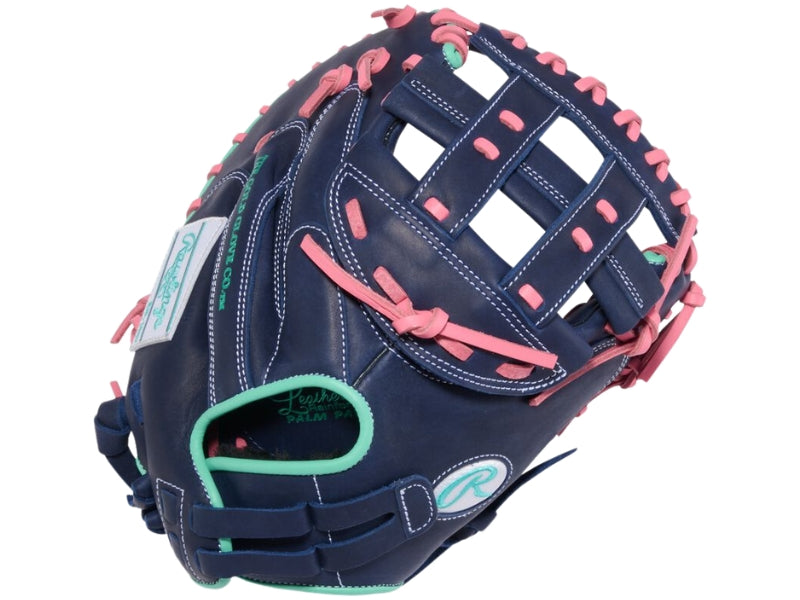 Rawlings R9 33" Fastpitch Catcher's Mitt Navy