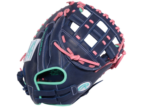Rawlings R9 33" Fastpitch Catcher's Mitt Navy