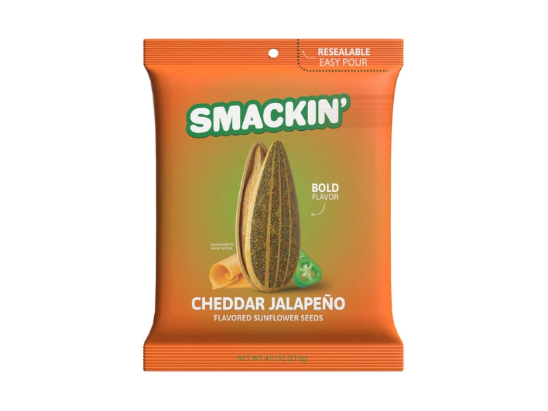 Smackin' Sunflower Seeds - Cheddar Jalapeno