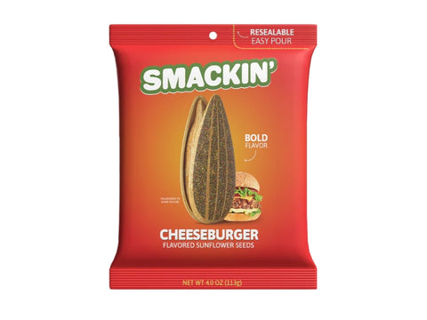 Smackin' Sunflower Seeds - CheeseBurger