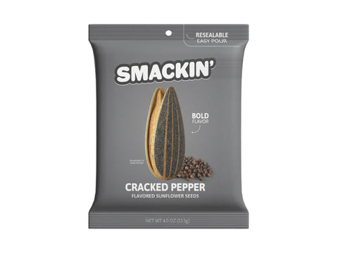 Smackin' Sunflower Seeds - Cracked Pepper