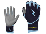 Bruce Bolt Long Cuff Batting Gloves Youth