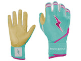 Bruce Bolt Long Cuff Batting Gloves Youth