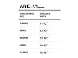 Vicis ARC V1 Youth Football Shoulder Pads
