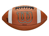 Wilson GST Leather Game Football