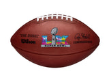 Wilson Super Bowl LX Game Football with Team Names