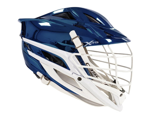Cascade XRS Pro Field Lacrosse Helmet Metallic Navy