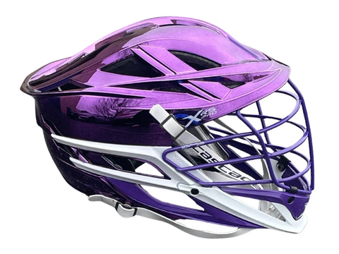 Cascade XRS Pro Field Lacrosse Helmet Metallic Purple