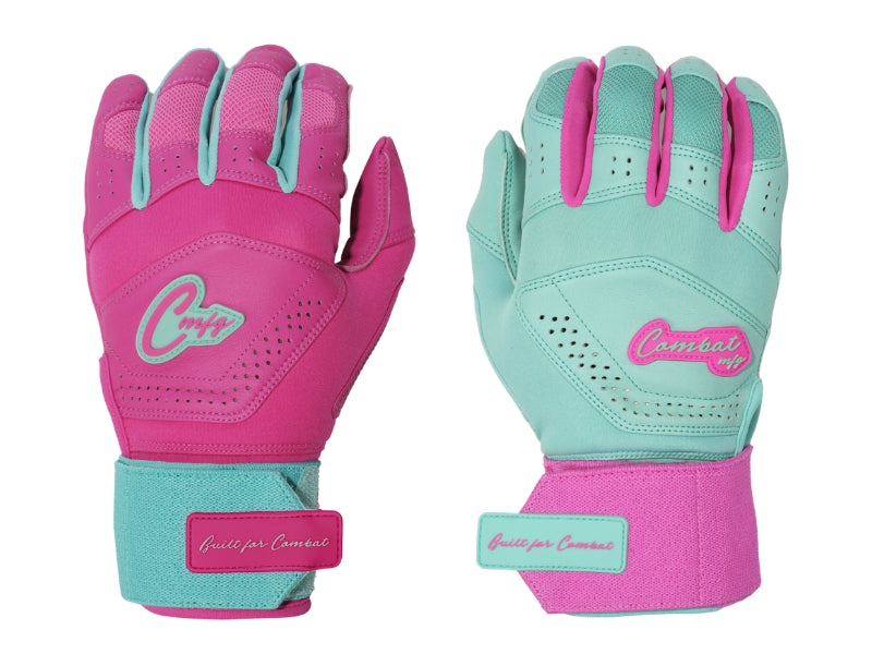 COMBAT MFG Long Strap Batting Gloves