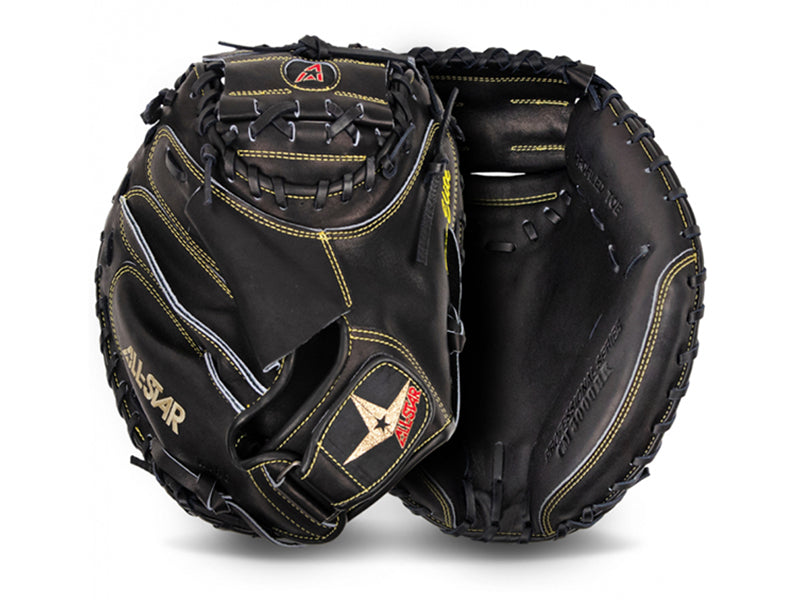 All-Star PRO ELITE CM3000SBT 33.5" Catcher's Mitt (BLACK)