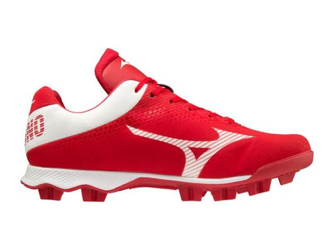 Mizuno Wave Lightrevo TPU Men's Molded Cleat Red