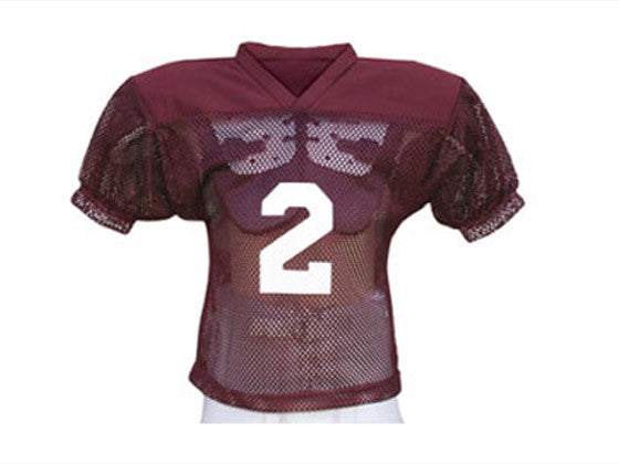 Youth Football Practice Jersey Solid Shoulder
